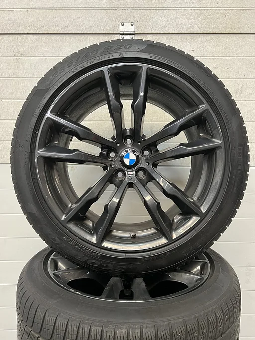 20’’ BMW X5 X6 F15 F16 VELGEN WINTERBANDEN ORIG TPMS STYLING 611M