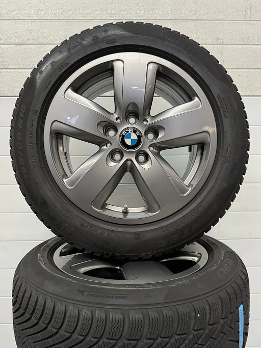 DEMO SET 16’’ MINI COOPER BMW 1 SERIE 2SERIE F40 F41 VELGEN WINTER ORIG TPMS 517 NIEUW