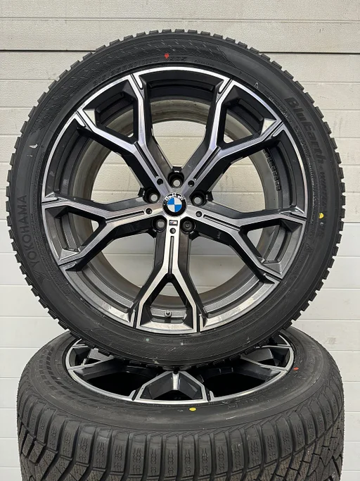 NIEUW/DEMO 21’’ bmw x5 g05 x6 g06 velgen winterbanden orig tpms 741M