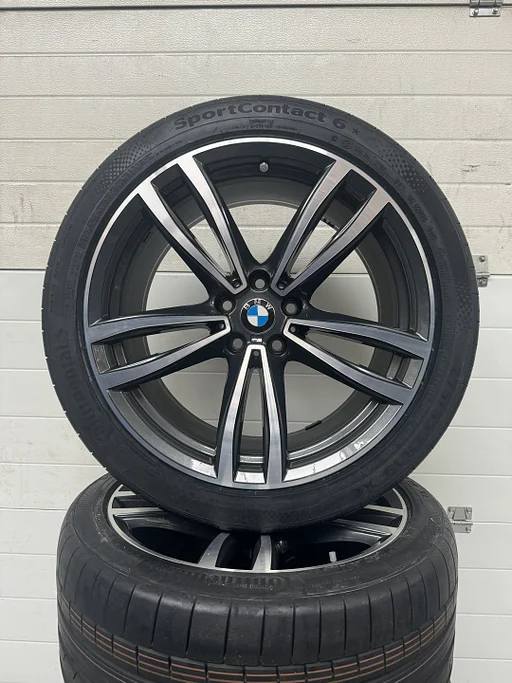 DEMO 8MM 19’’ BWM 5 SERIE G30 G31 VELGEN ZOMERBANDEN 647M INCL BTW