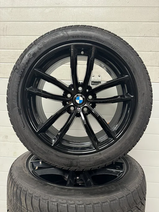 DEMO 18’’ BMW 5 SERIE G30 G31 G60 G61 VELGEN WINTERBANDEN ORIG RFT TPMS 662M BLACK
