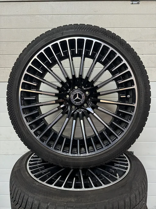 21’’MERCEDES EQC VELGEN WINTERBANDEN ORIG TPMS AMG