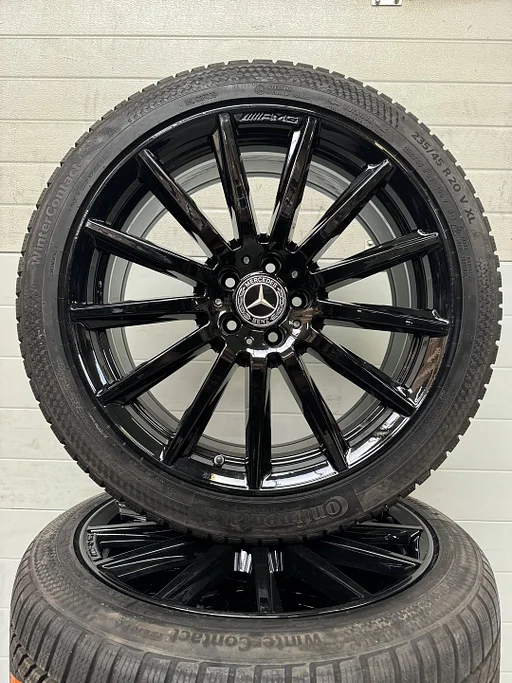 NIEUW 20’’MERCEDES EQA/EQB AMG VELGEN WINTERBANDEN ORIG TPMS AMG