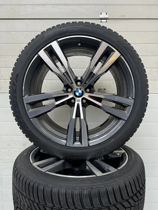 NIEUW/DEMO 21’’ bmw x5 g05 x6 g06 velgen winterbanden orig tpms 754M