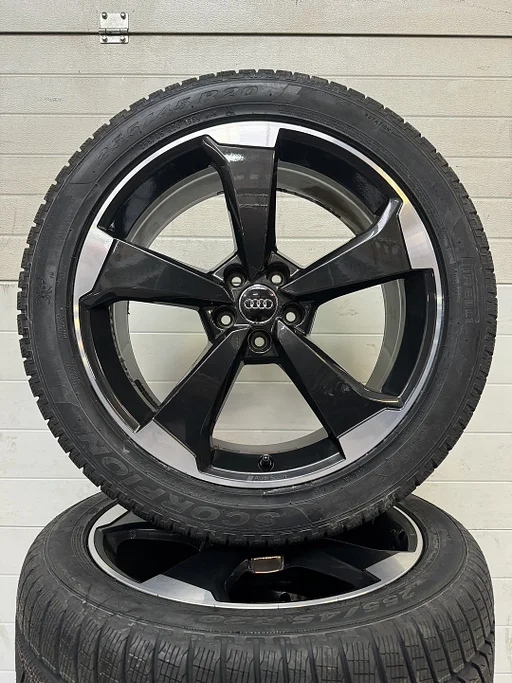 NIEUW 20’’ AUDI Q5 SQ5 VELGEN WINTERBANDEN ROTOR BLACK AUDI SPORT ORIG SET 5