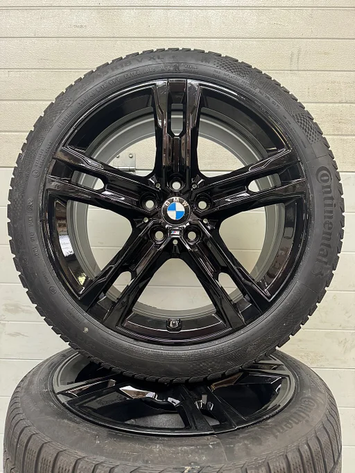 NIEUW 18’’ BMW 1 SERIE F40 F41 2 SERIE GT VELGEN WINTERBANDEN ORIG TPMS 556M BLACK