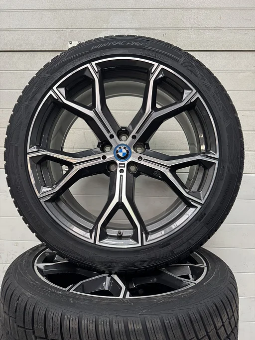 NIEUW/DEMO 21’’ bmw x5 g05 x6 g06 velgen winterbanden orig tpms 741M