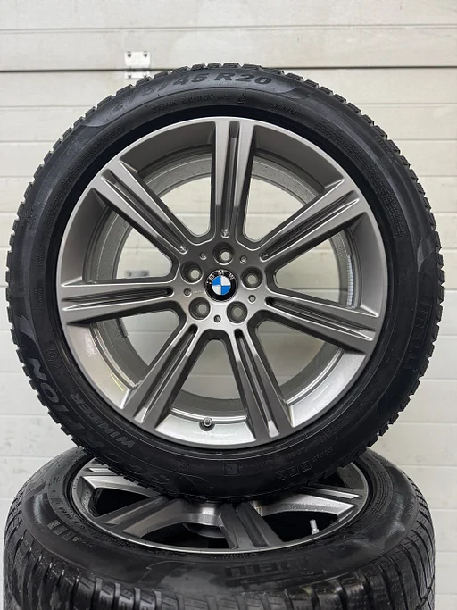 DEMO 20’’ BMW X5 X6 G05 G06 VELGEN WINTERBANDEN DEMO ORIG SET TPMS 736 * RFT