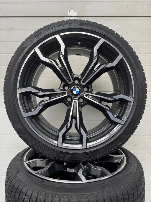 21’’ BMW X3M X4M F97 F98 G01 G02 IX3 VELGEN WINTERBANDEN ORIG TPMS 718m