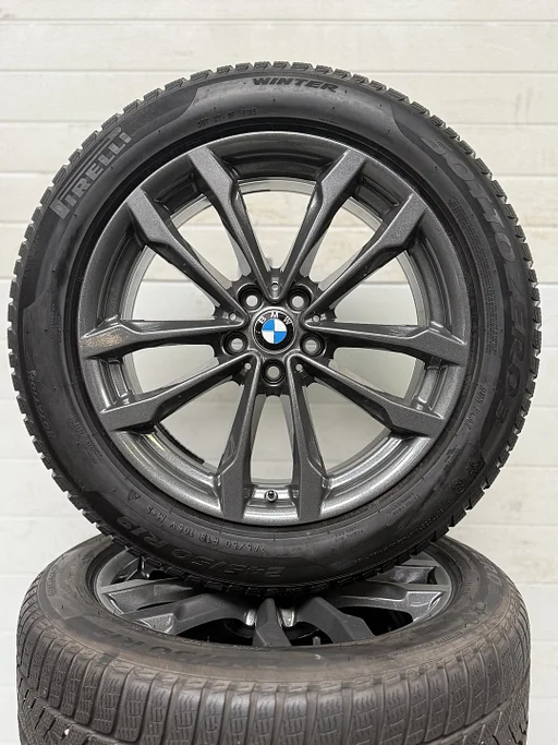 Nieuw 19’’ bmw x3 x4 g01 g02 ix3 velgen winterbanden tpms 691M * RFT