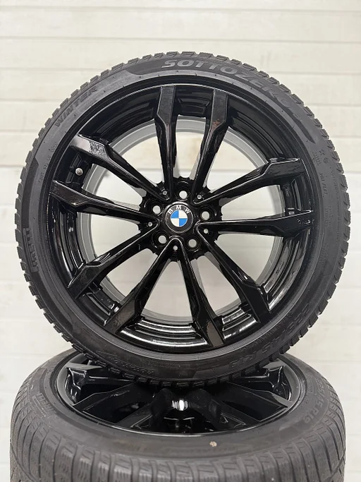 Nieuw 19’’ bmw x3 x4 g01 g02 ix3 velgen winterbanden tpms 691M * RFT