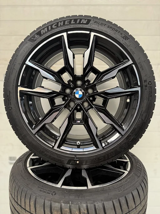 DEMO 19’’ BMW 4 SERIE BMW i4 g20 g21 g26 VELGEN ZOMERBANDEN ORIG SET TPMS 861M *