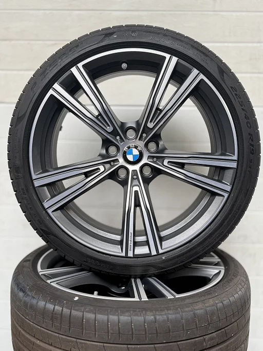 DEMO 19” BMW 3 SERIE G20 G21 INDIVIDUAL VELGEN ZOMERBANDEN ORIG TPMS 793i RFT *