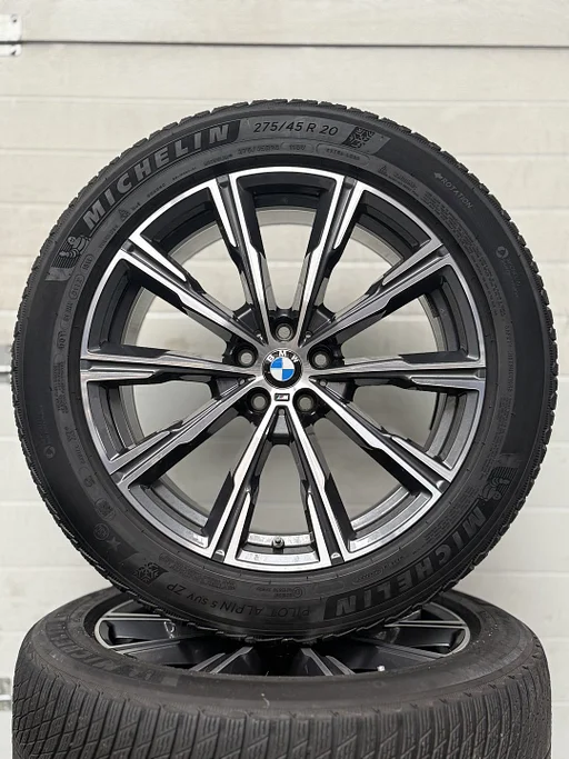 DEMO 20’’ BMW X5 X6 G05 G06 VELGEN WINTERBANDEN DEMO ORIG SET TPMS 740M * RFT