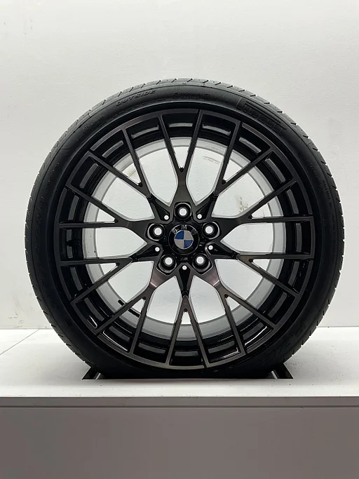 DEMO SET 19’’BWM M2 F87 f22 VELGEN ZOMERBANDEN 788M BLACK