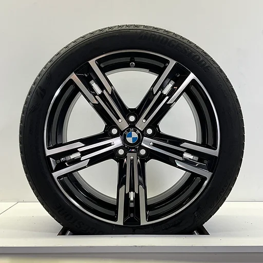 BMW 2, 3 EN 4 SERIE BREEDSET VELGEN + ZOMERBANDEN 18 INCH ORIG. 848M *