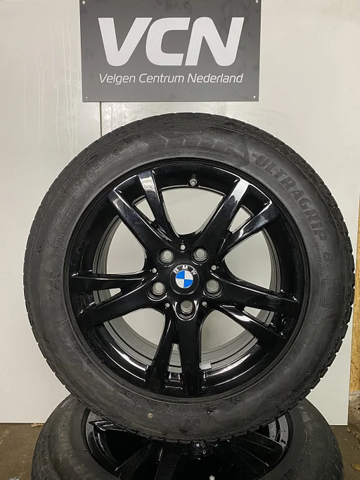 16’’BMW x1 f48 2 SERIE F45 F46 VELGEN WINTERBANDEN ORIG TPMS RFT ST473 BLACK