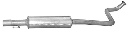 Uitlaat, Middendemper Toyota Yaris Verso