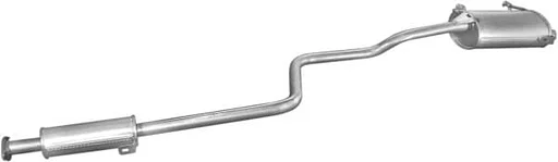 Uitlaat, Einddemper Suzuki Swift