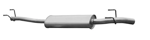 Uitlaat, Einddemper Mercedes Sprinter