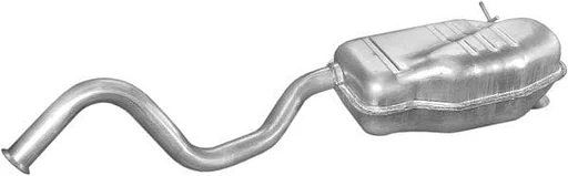 UITLAAT ACHTERDEMPER RENAULT LAGUNA I