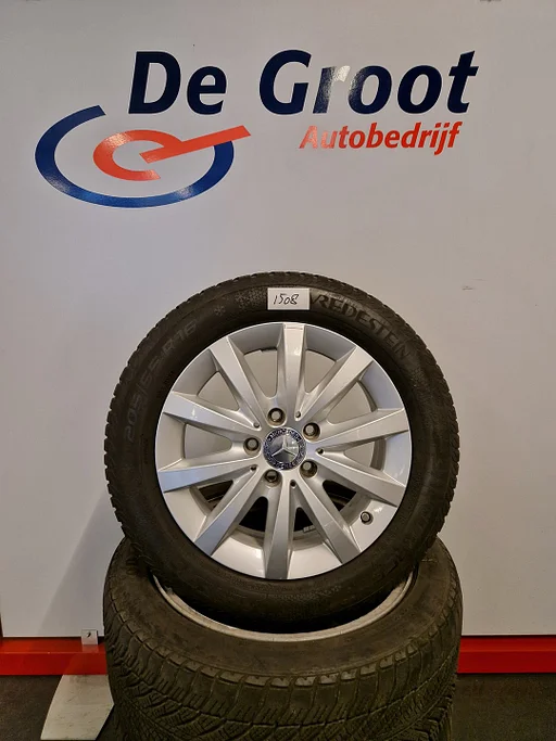 Winterwielen / winterbanden 205/65/16 Mercedes A-Klasse