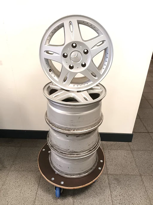 Mercedes-Benz G-Klasse A4634010702 set van 4 velgen W463 Adv57