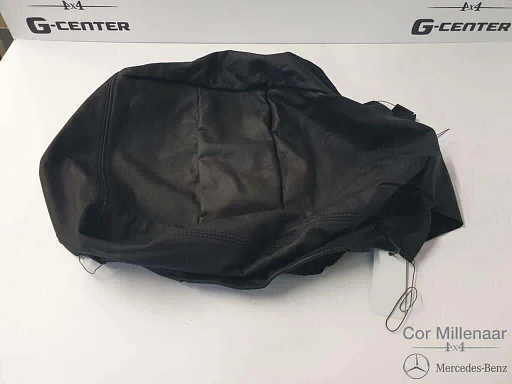 Mercedes-Benz bekleding hoes achterbank A4639201846 NIEUW smalle deel 1 zits bank zwart leder W463 G-Klasse