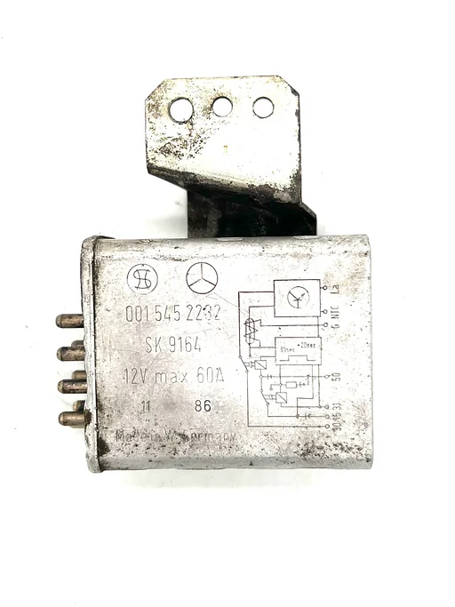 Mercedes- Benz Diesel Genuine Glow Plug Relay A0015452232 G-Class W460 12V Preglow Time Relay