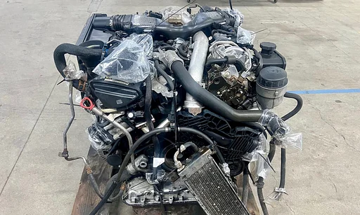 Mercedes-Benz G-Klasse Motor met computers M642 G320 CDI 2007 W463 ECU en Kabelboom
