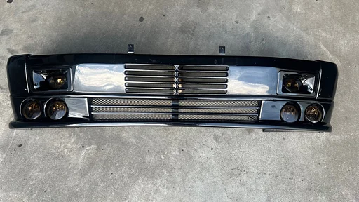 Mercedes- Benz Voorbumper met onderspoiler en verlichting G klasse 1990 tot 2012