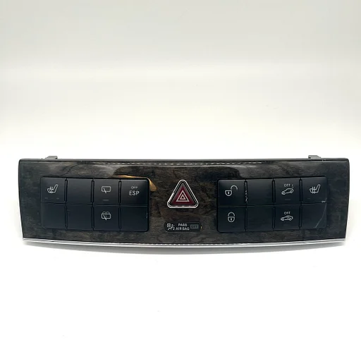Mercedes-Benz G- Klasse Middenconsole Schakelaar met houtpaneel sierdeel A4638205010 Obf W463