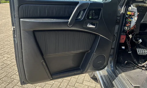Mercedes-Benz G-Klasse Interieur Zwart Leder G 320CDI 2007 W463 LWB