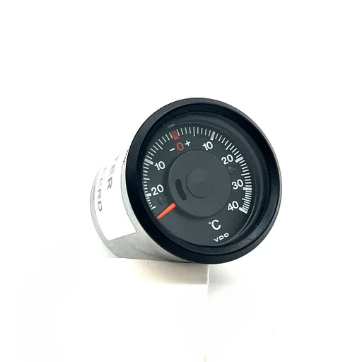 VDO Elektronische temperatuurmeter gereviseerd met kalibrerende zender 12v vintage Mercedes-Benz W460 W461