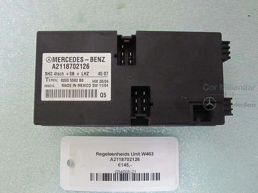 Mercedes-Benz G-Klasse Regeleenheid Unit W463 A2118702126