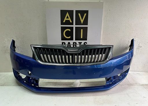 Skoda Rapid 5JA voorbumper bumper grille 5JA807221B