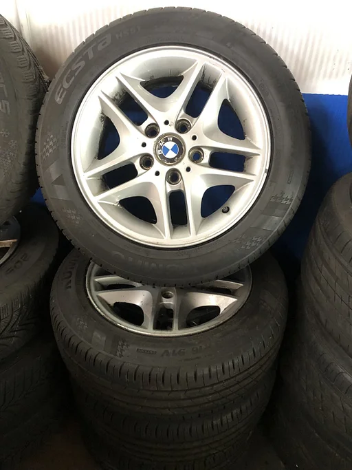 Set KUMHO sportvelgen + banden 205/55R16 zomer