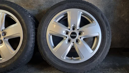 16 inch Mini Cooper Clubman grijs F54 F55 F56 F57 517 Spoke