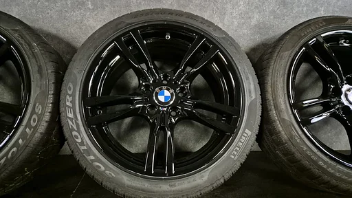 18 inch BMW 3 4 serie F30 F31 F36 ZWART 400m Winterbanden