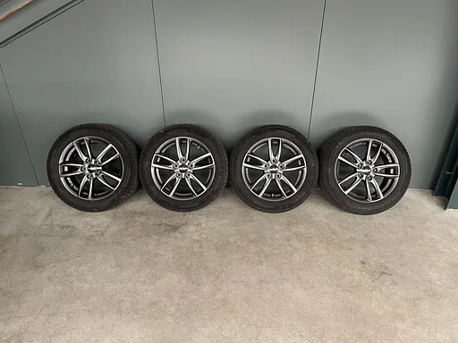 originele band - velg Kia set. 205 / 55 R16 91H winterbanden