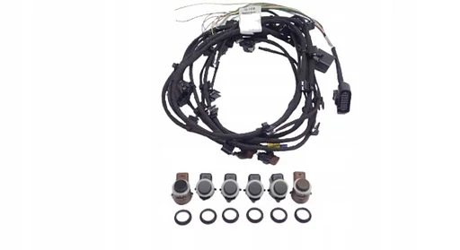 Audi Q7 4M Kabelboom 6 PDC Voetgangersbescherming Radar 4M0 971 095 AQ origineel
