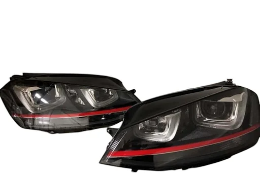 Volkswagen Golf 7 Bi-Xenon LED GTI Rood Koplampen Set 5G1941033A / 5G1941034A