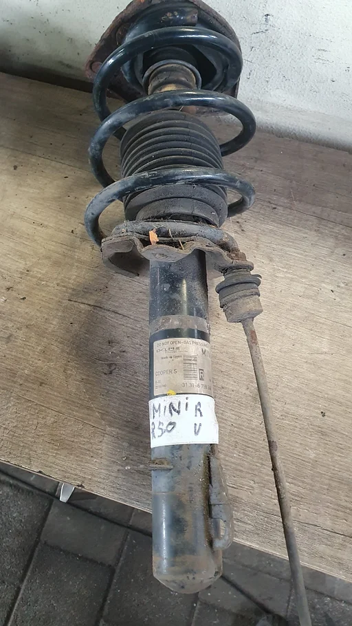 Veerpoot compleet rechtsvoor Mini Cooper R50