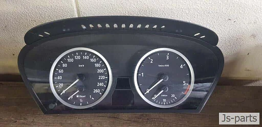 Dashboard tellerbak BMW 5-serie E60/E61 530d m57n2
