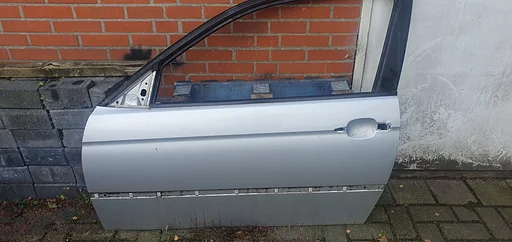 Deur linksvoor BMW 5-serie E39 titansilber
