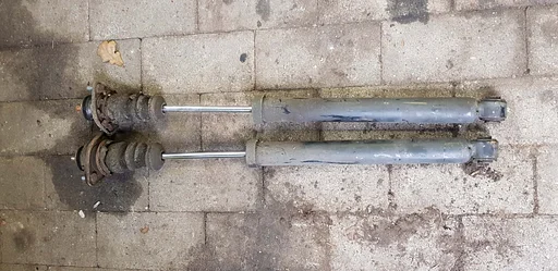 Schokdemper set achter BMW 3-serie E46 sedan