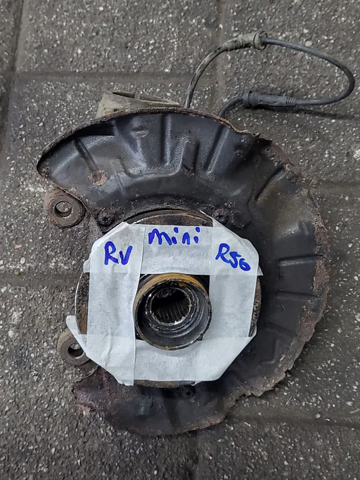 Wielnaaf rechts voor Mini R50/R53