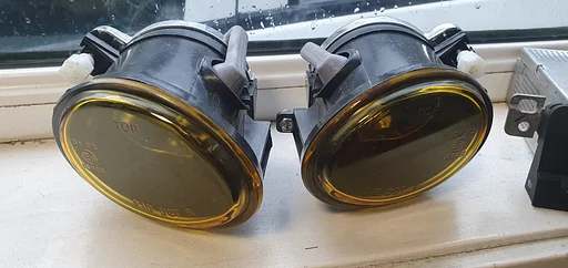 NIEUW mistlampen set geel BMW 3-serie E46