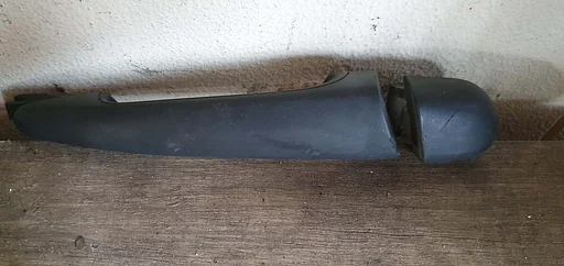 Deurgreep rechts achter mat zwart BMW 3-serie E46 sedan/touring
