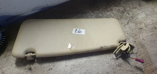 Zonneklep beige rechts BMW 5-serie E60/E61